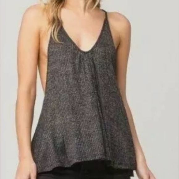 Free People Tops - Intimately Free People Wear Me Now Tank Black/Gray Size Small